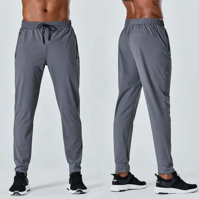 Men Sport Trousers Running Workout Jogger Pants Quick Dry Training Nylon Sweatpants High Quality Fitness Bottoms - Image 2