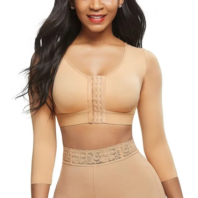 Women's Underwear Adjustable Shockproof Running Sports Solid Color Gathering Wireless Yoga Shapewear