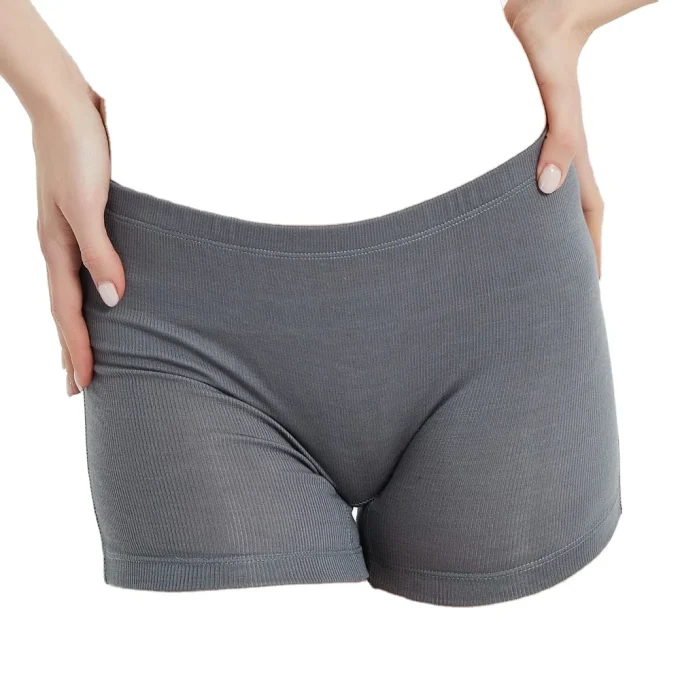 Anti-Radiation 5G Protect Silverfiber Lyocell Bamboo Women Half Boxer Briefs Underwear - Image 2
