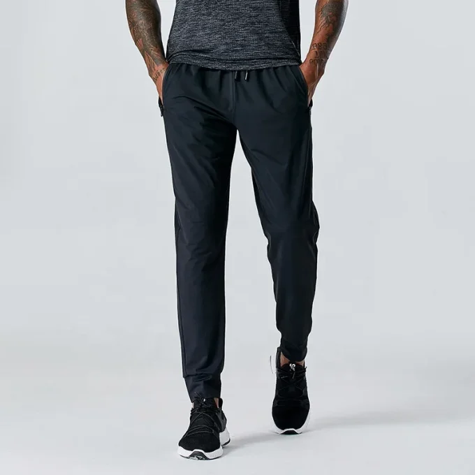 Men Sport Trousers Running Workout Jogger Pants Quick Dry Training Nylon Sweatpants High Quality Fitness Bottoms - Image 3