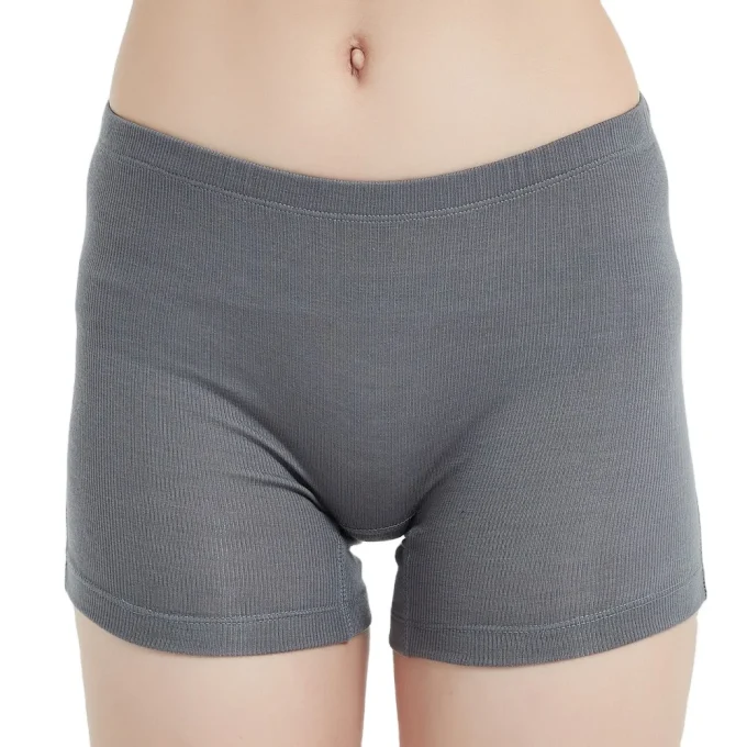 Anti-Radiation 5G Protect Silverfiber Lyocell Bamboo Women Half Boxer Briefs Underwear - Image 6
