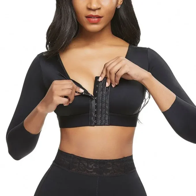 Women's Underwear Adjustable Shockproof Running Sports Solid Color Gathering Wireless Yoga Shapewear - Image 6