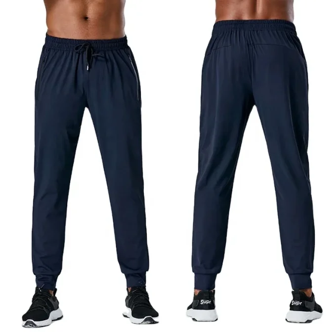 Men Sport Trousers Running Workout Jogger Pants Quick Dry Training Nylon Sweatpants High Quality Fitness Bottoms - Image 6