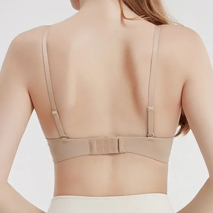 90E/40E Seamless Bras for Woman Wireless Underwear Plus Size Immovable Padded Bralette Underwire Comfortable One Piece Brassiere